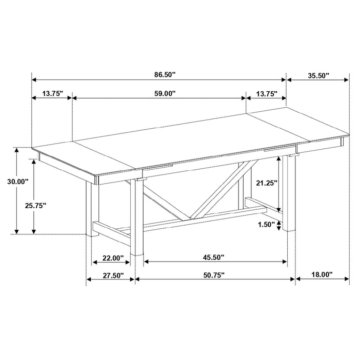 Malia Dining Table