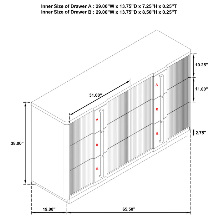 Terrace 4 Pc Bedroom Set