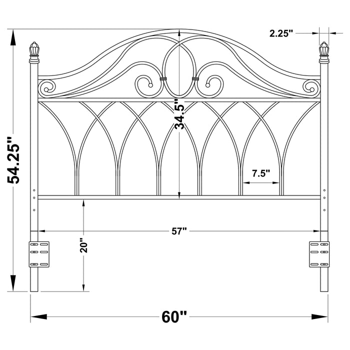 Zola Queen / Full Headboard