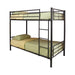 Hayward Twin Over Twin Bunk Bed Black image