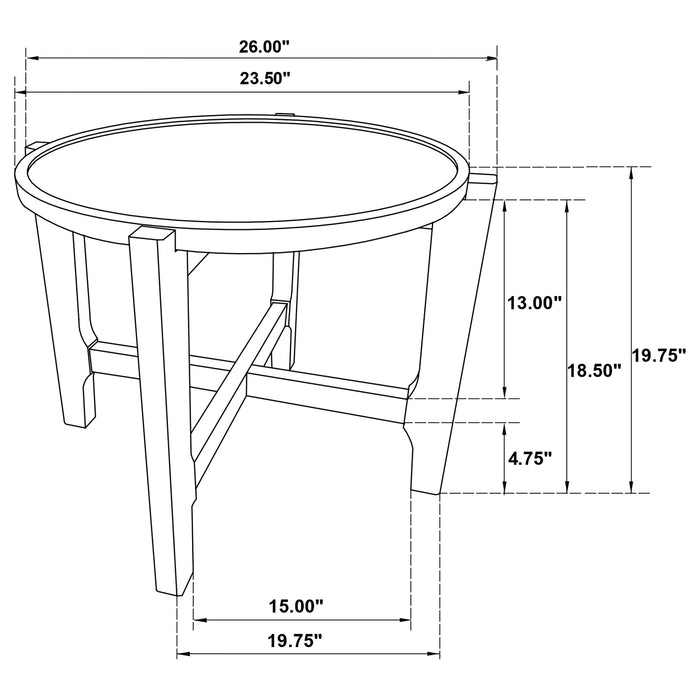 Cota End & Side Table