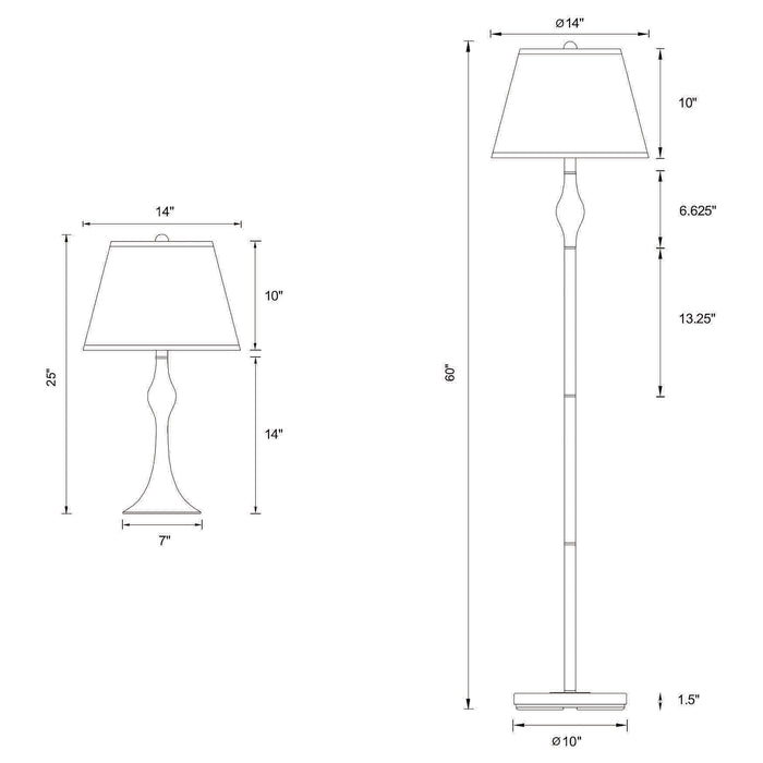 Griffin Lamp Set