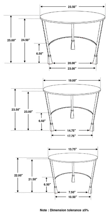 Deja Nesting Table