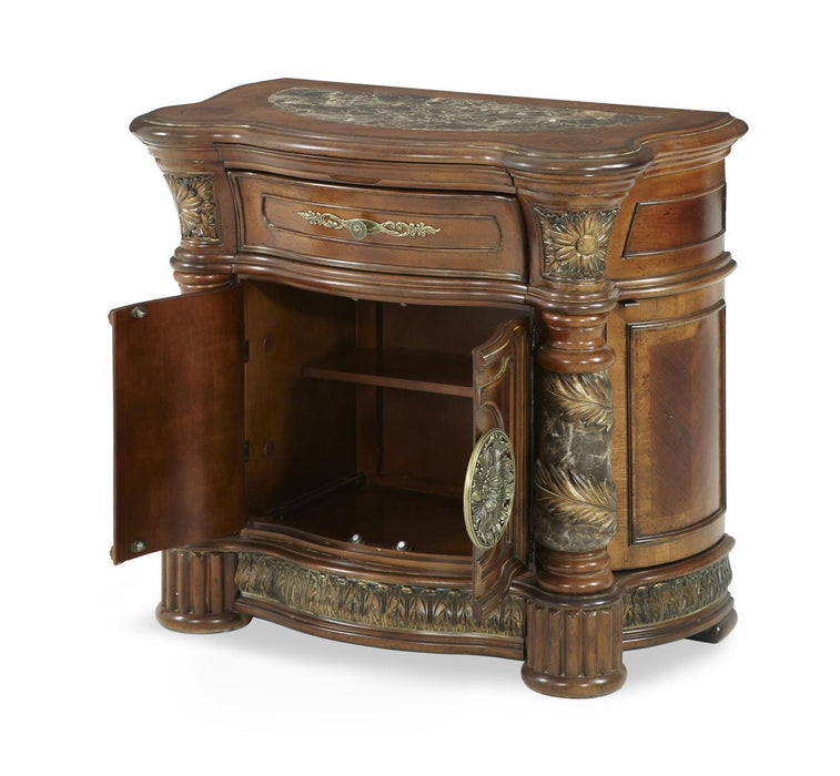 Villa Valencia Bedside Chest in Chestnut