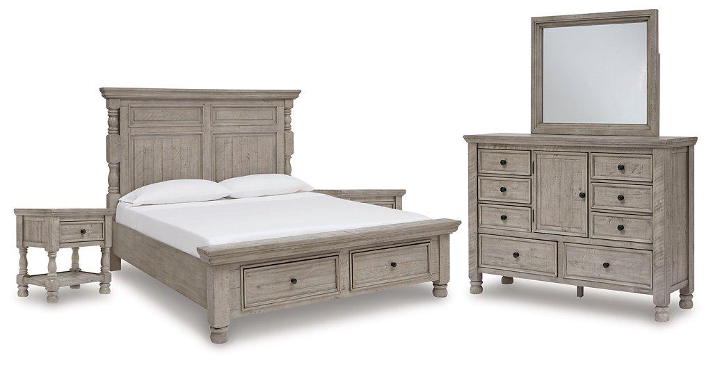 Harrastone Queen Bedroom Set