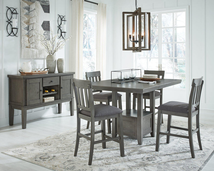 Hallanden Counter Height Dining Room Set