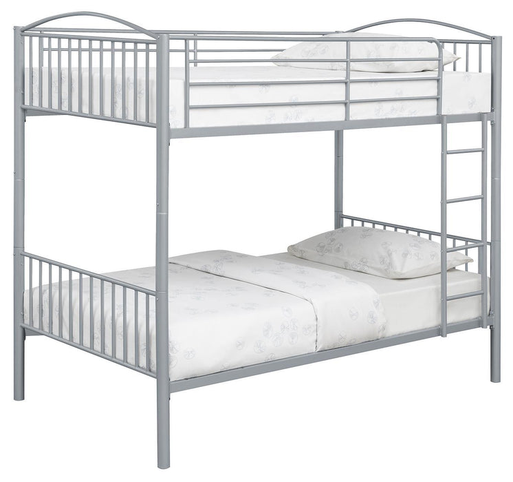 Anson Twin Over Twin Bunk Bed with Ladder