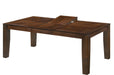 Milton Modern Style Dining Table in Espresso finish Wood image