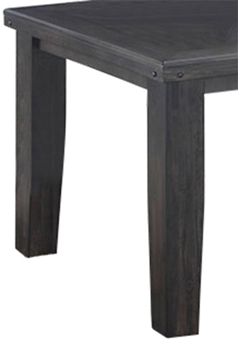 Bailey Transitional Style Dining Table in Gray finish Wood