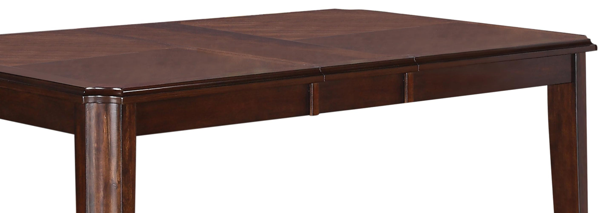 Pam Transitional Style Dining Table in Espresso finish Wood