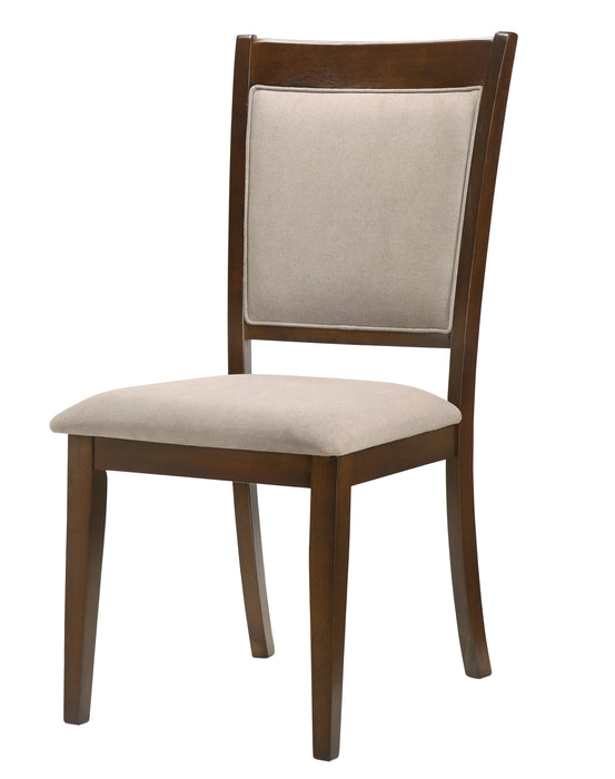 Milton Modern Style Dining Chair in Beige Fabric