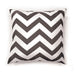 ZOE 18" X 18" Pillow, Gray Chevron (2/CTN) image