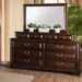 Brandt Brown Cherry Dresser image