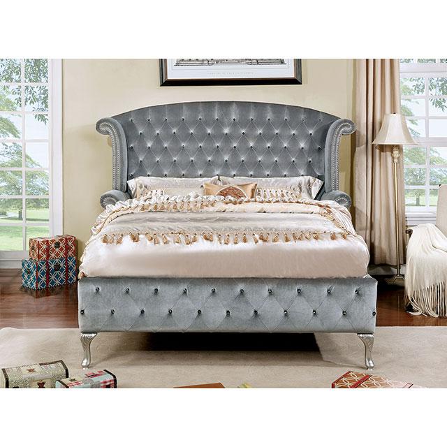 Alzir Gray Cal.King Bed