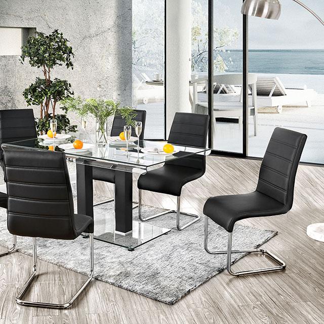 Richfield Black/Chrome Dining Table image