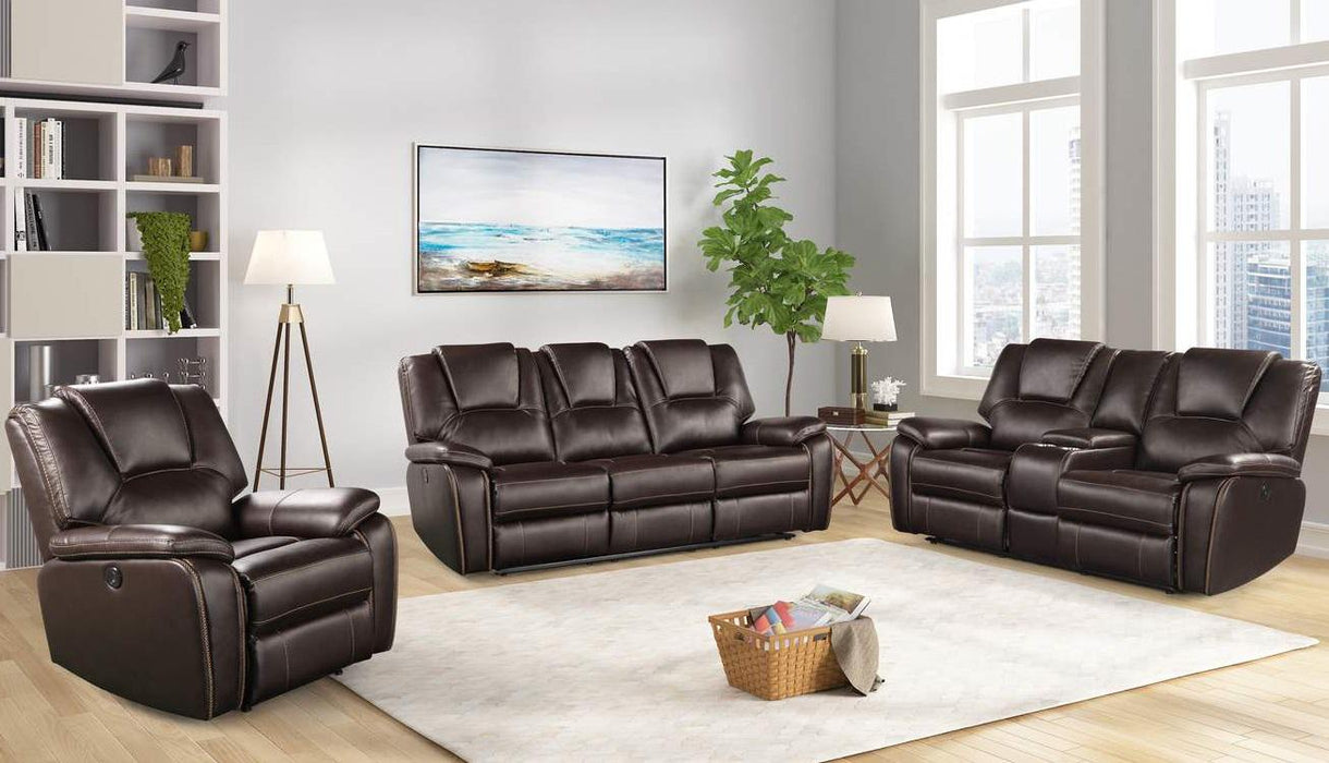 Galaxy Home Hong Kong Recliner in Brown GHF-733569212293