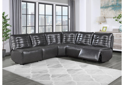 U6066 GREY SOFA/LOVESEAT W/ CONSOLE image