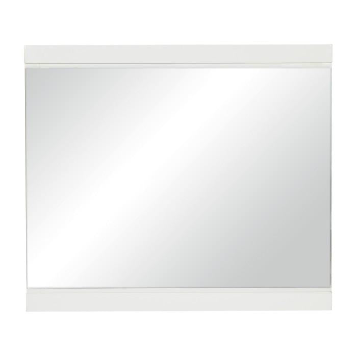 Kerren Mirror in White 1678W-6 image