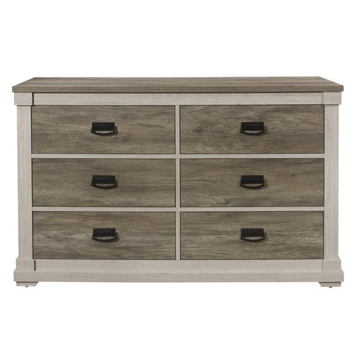 Arcadia Dresser in White & Weathered Gray 1677-5 image