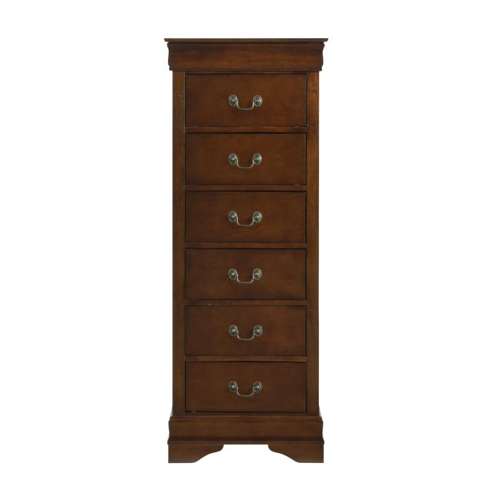 Mayville Lingerie Chest in Brown Cherry 2147-12 image