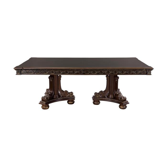 Catalonia Rectangular Pedestal Dining Table in Cherry 1824-112 image