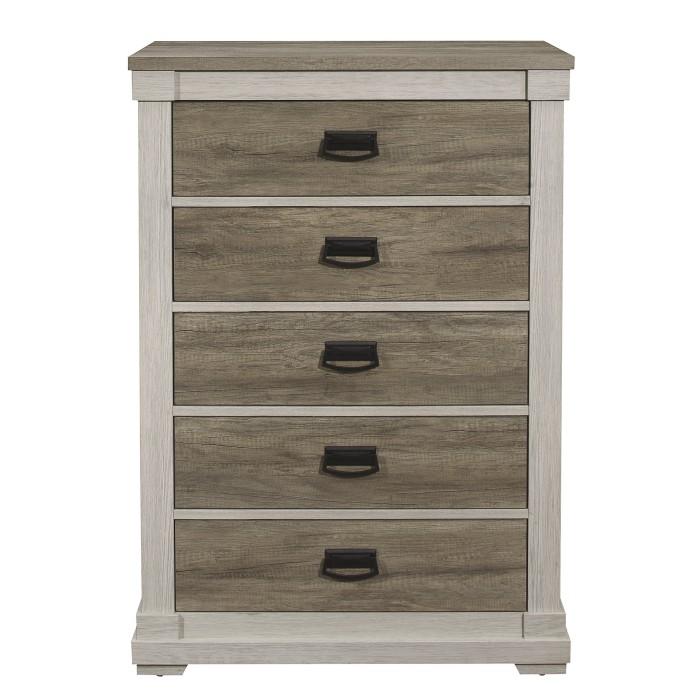 Arcadia Chest in White & Weathered Gray 1677-9 image