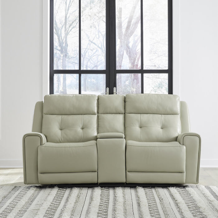 Carrington Loveseat w/Console P3 & ZG - Baja Stone image