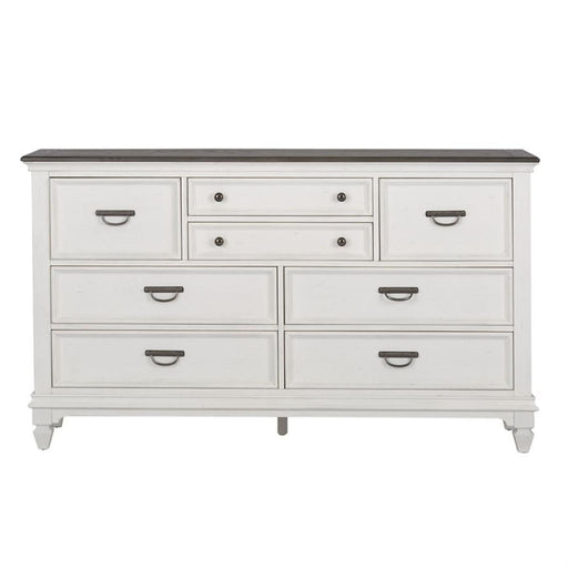 Liberty Furniture Allyson Park Drawer Dresser in Wirebrushed White image